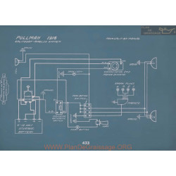 Pullman Schema Electrique 1916