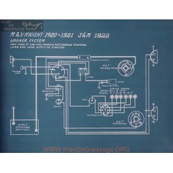 R&v Knight Schema Electrique 1920 1921