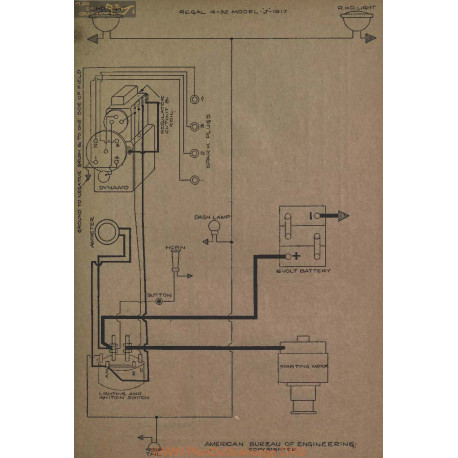 Regal 4 32 J Schema Electrique 1917