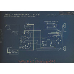 Regal 4 8 Schema Electrique 1915 1916 1917 Dyneto