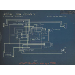 Regal C Schema Electrique 1914 Rushmore