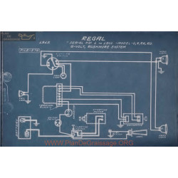 Regal D R Rr Rd 6volt Schema Electrique 1915 Rushmore