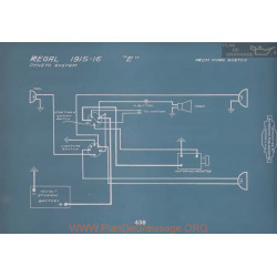 Regal E Schema Electrique 1915 1916