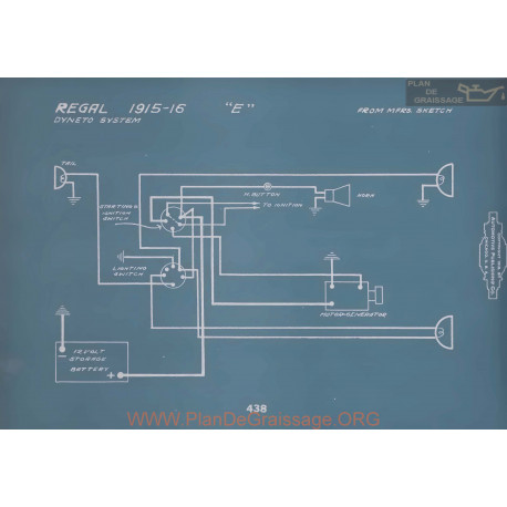 Regal E Schema Electrique 1915 1916