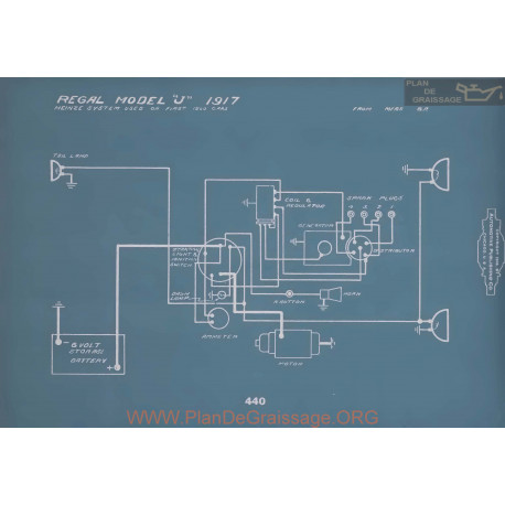 Regal J Schema Electrique 1917 V2