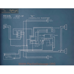 Regal N Schema Electrique 1913 1914