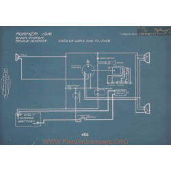 Roamer Schema Electrique 1916