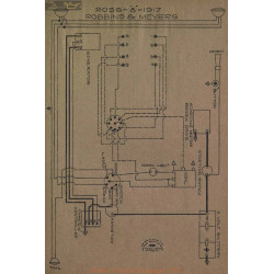 Ross 8 Schema Electrique 1917 Robbins Meyers