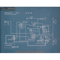 Saxon B 5 R Schema Electrique 1917