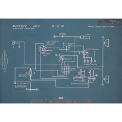 Saxon B5r Schema Electrique 1917