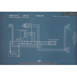 Saxon Four Schema Electrique 1915 V2