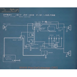 Saxon S4 Schema Electrique 1917