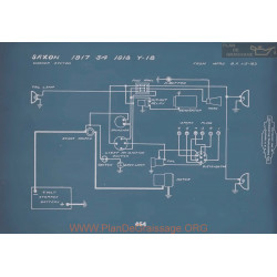 Saxon S4 Y18 Schema Electrique 1917 1918