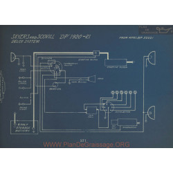 Sayers And Scovill Dp Schema Electrique 1920 1921 Delco