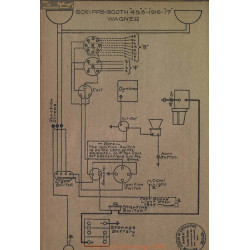 Scripps Booth 4 8 Schema Electrique 1916 1917 Wagner