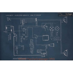 Scripps Booth 4 8 Schema Electrique 1916