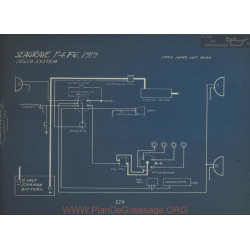 Seagrave F4 F6 Schema Electrique 1919 Delco