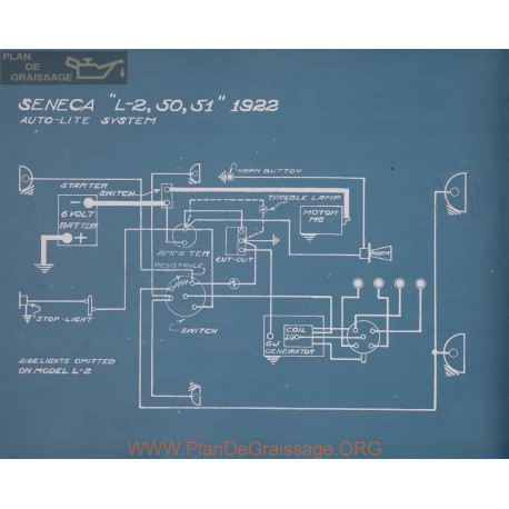 Seneca L2 50 51 Schema Electrique 1922