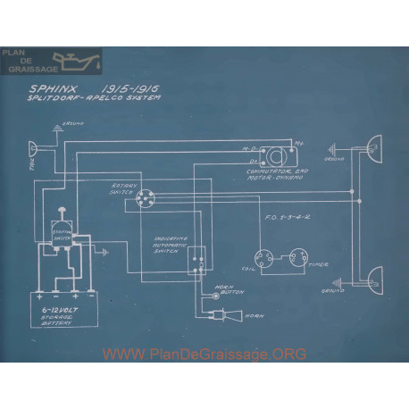 Sphinx Schema Electrique 1915 1916