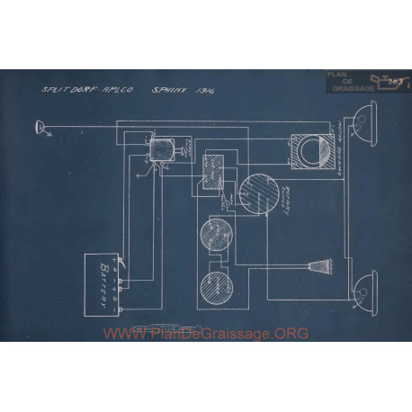 Sphinx Schema Electrique 1916