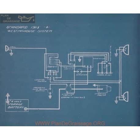 Standard 4 Schema Electrique 1915