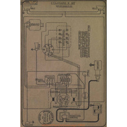 Standard E Schema Electrique 1917 Westinghouse