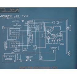 Stearns 4 6 Schema Electrique 1913