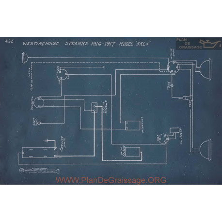 Stearns Skl4 Schema Electrique 1916 1917