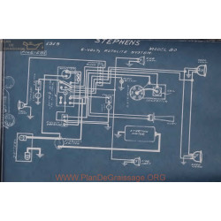 Stephens 80 6volt Schema Electrique 1919 Autolite