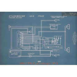 Studebaker Four Schema Electrique 1914 V2