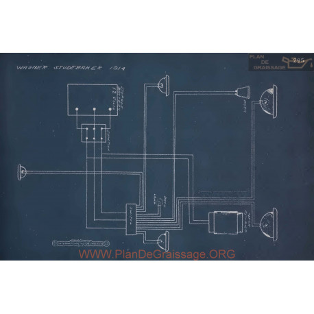 Studebaker Schema Electrique 1914