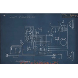 Studebaker Wagner Schema Electrique 1916