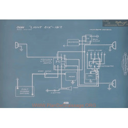 Sun Light Six Schema Electrique 1917 V2