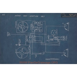 Sun Light Six Schema Electrique 1917 V3