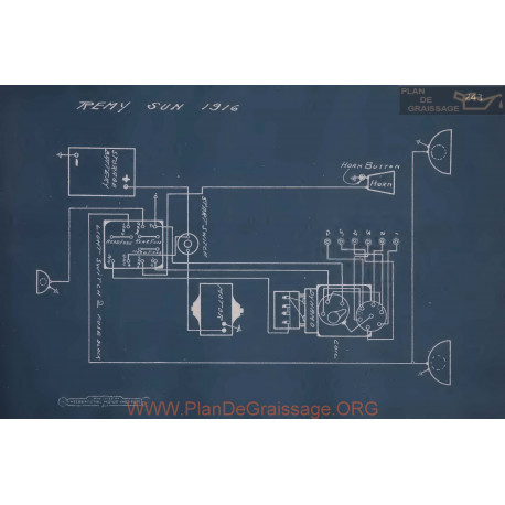 Sun Schema Electrique 1916