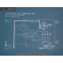 Templar 4 45 Schema Electrique 1919 19201921