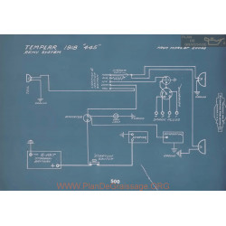 Templar 445 Schema Electrique 1918