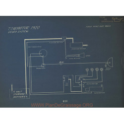 Towmotor Schema Electrique 1920 Delco