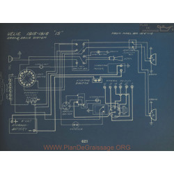 Velie 15 Schema Electrique 1915 1916 Gray & Davis