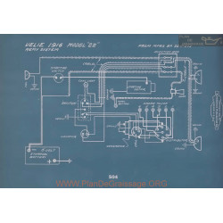 Velie 22 Schema Electrique 1916 V2