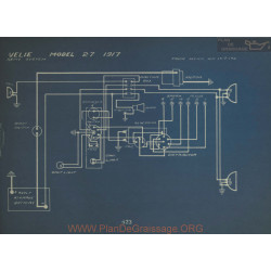 Velie 27 Schema Electrique 1917 Remy