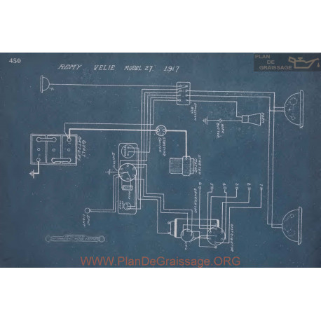 Velie 27 Schema Electrique 1917 V3