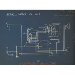 Velie 28 Schema Electrique 1917 Remy