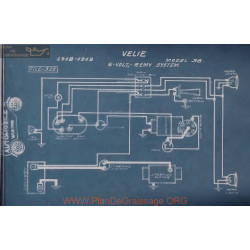 Velie 38 Schema Electrique 1918 1919 Remy