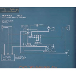 Wayne All Models Schema Electrique 1915