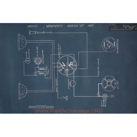 Westcott 17 Schema Electrique 1917