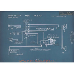 Westcott 41 51 Schema Electrique 1916 V2