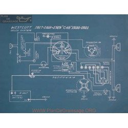 Westcott All Models Schema Electrique 1917 1918 1919