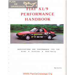Fiat X19 Performance Handbook