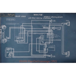 White 30 40 60hp 18volt Schema Electrique 1915 1916 White